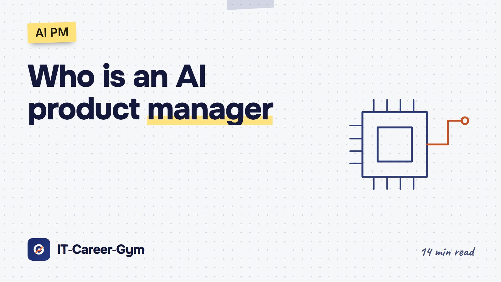 A conductor in a concert hall leading people at laptops instead of an orchestra: a metaphor for an AI product manager. IT CAREER GYM plaque
